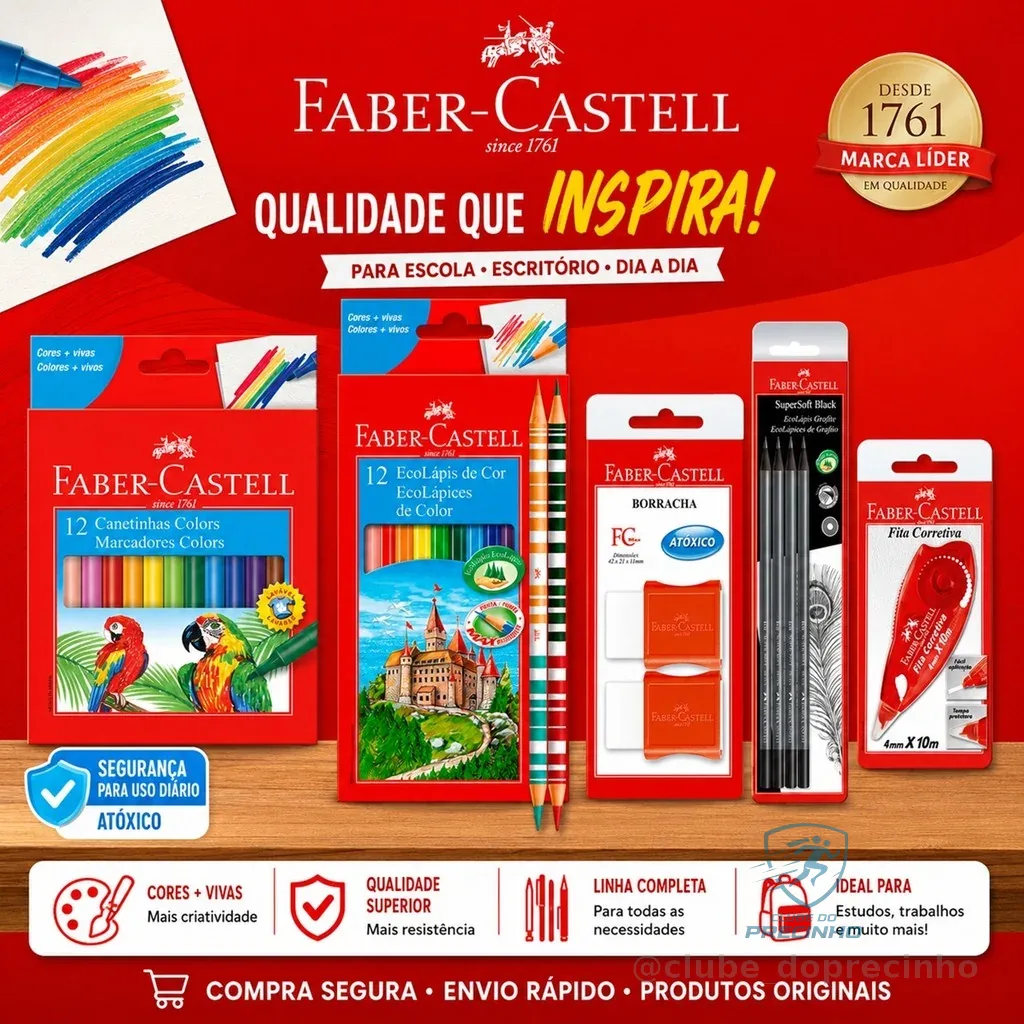 Kit Escolar Fundamental I Faber-Castell