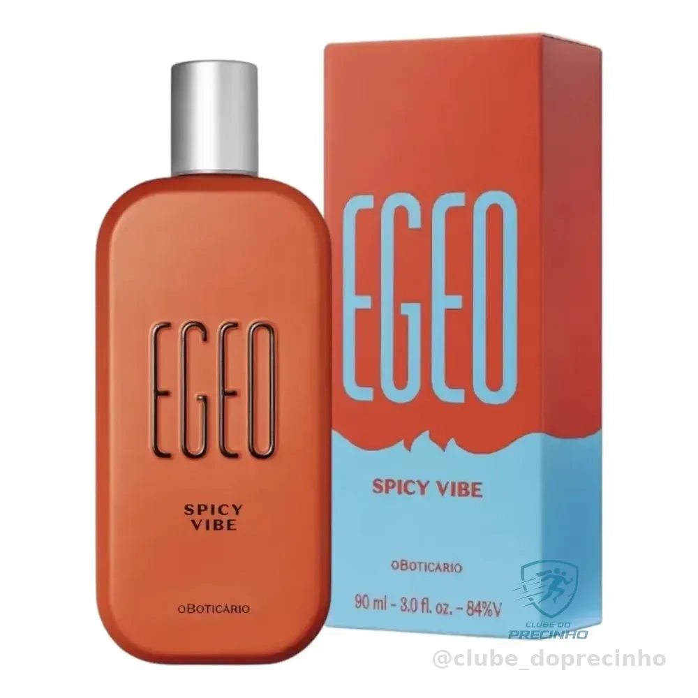O Boticário Egeo Spicy Vibe Deo Colônia 90ml O Boticario Egeo Spicy Vibe Colônia Masculino Água-de-colônia