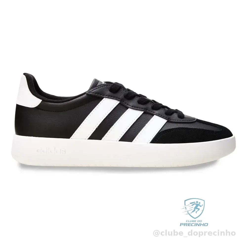 Tênis Masculino Barreda adidas Preto E Branco Liso 42 Br