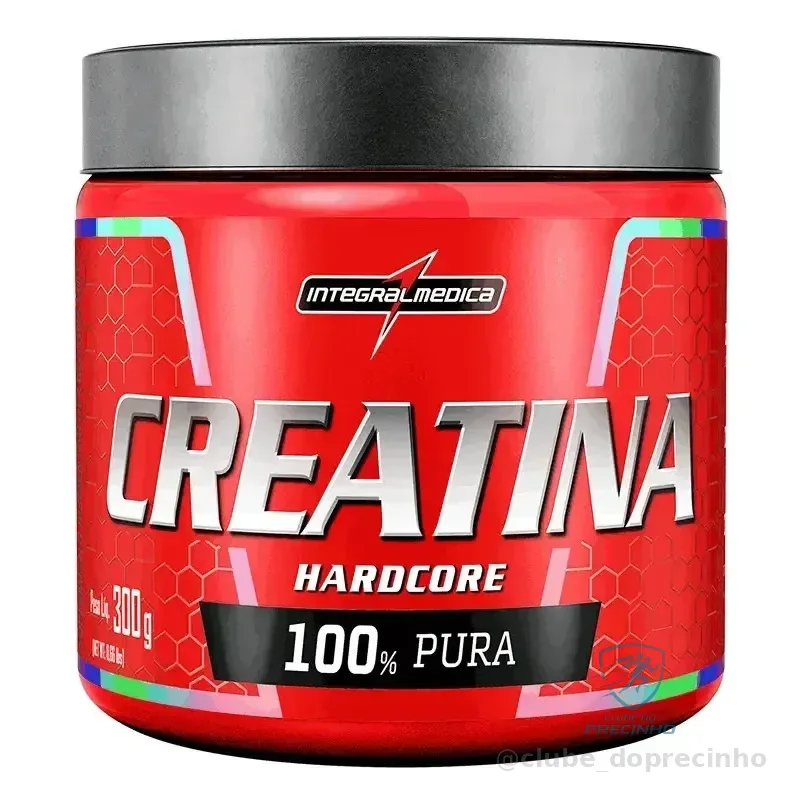 Creatina 100% Pura 300g Integralmedica - Força E Performance Neutro