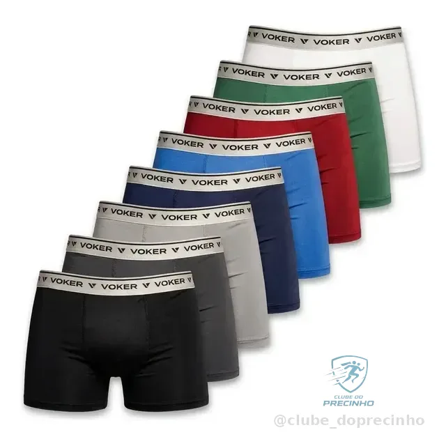 Kit Cuecas Box Boxer 10 Peças Original Atacado
