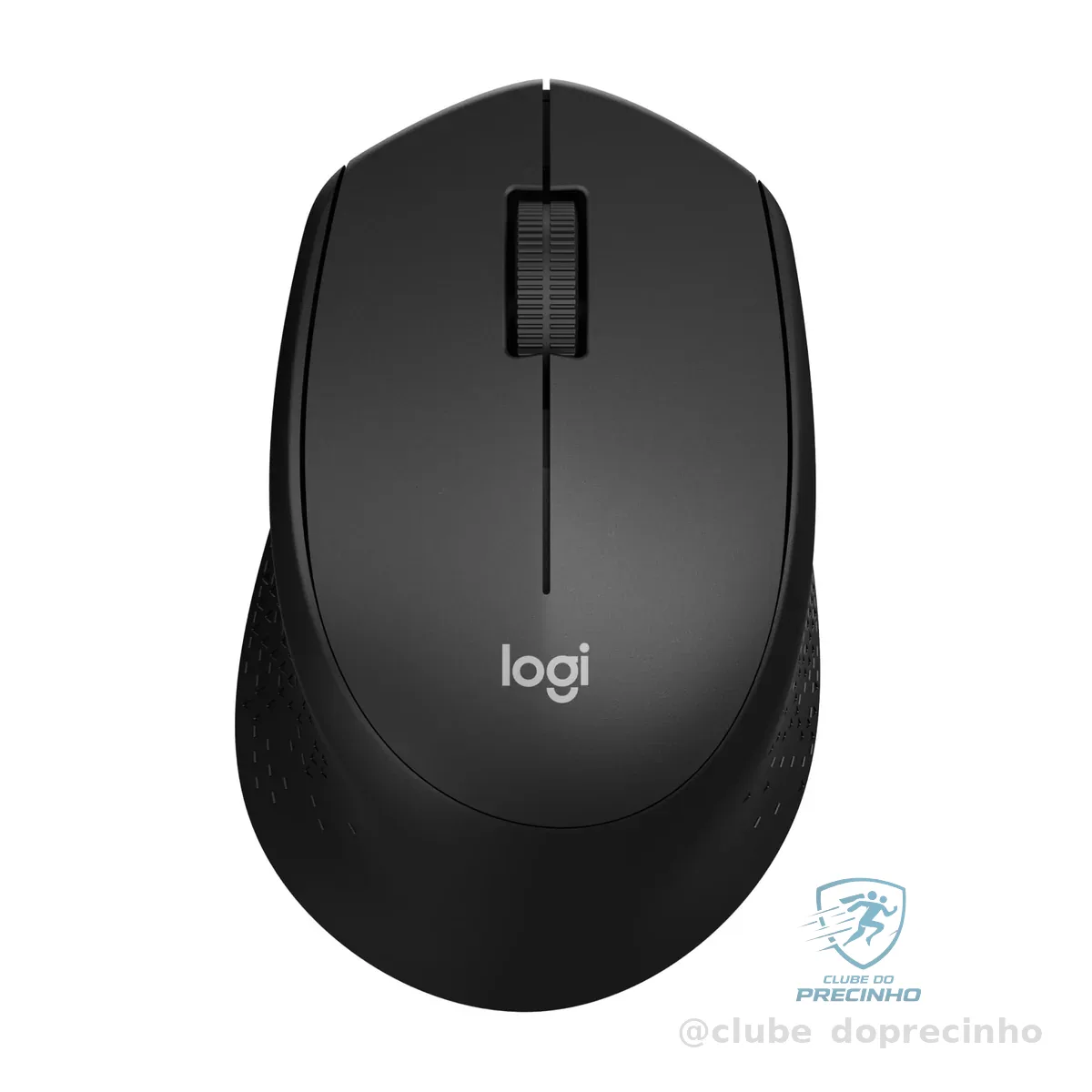 Mouse Sem Fio Logitech M330 SILENT com Clique Silencioso, Design Destro, Bateria de 18 Meses, Receptor USB, Compatível com Windows, macOS, ChromeOS e Pilha Inclusa - Preto