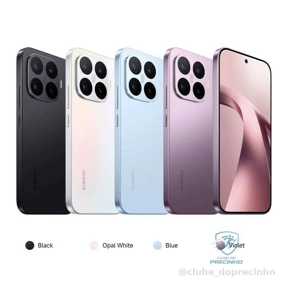 Smartphone Celular Xiaomi 17T 5G 256GB ou 512GB 12GB Ram NFC Camera Leica Versão Global  Lacrado Pronta Entrega