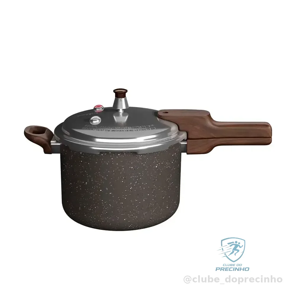 Panela De Pressão Fechamento Externo Presscook Grafito 4,2l - Mimo Style