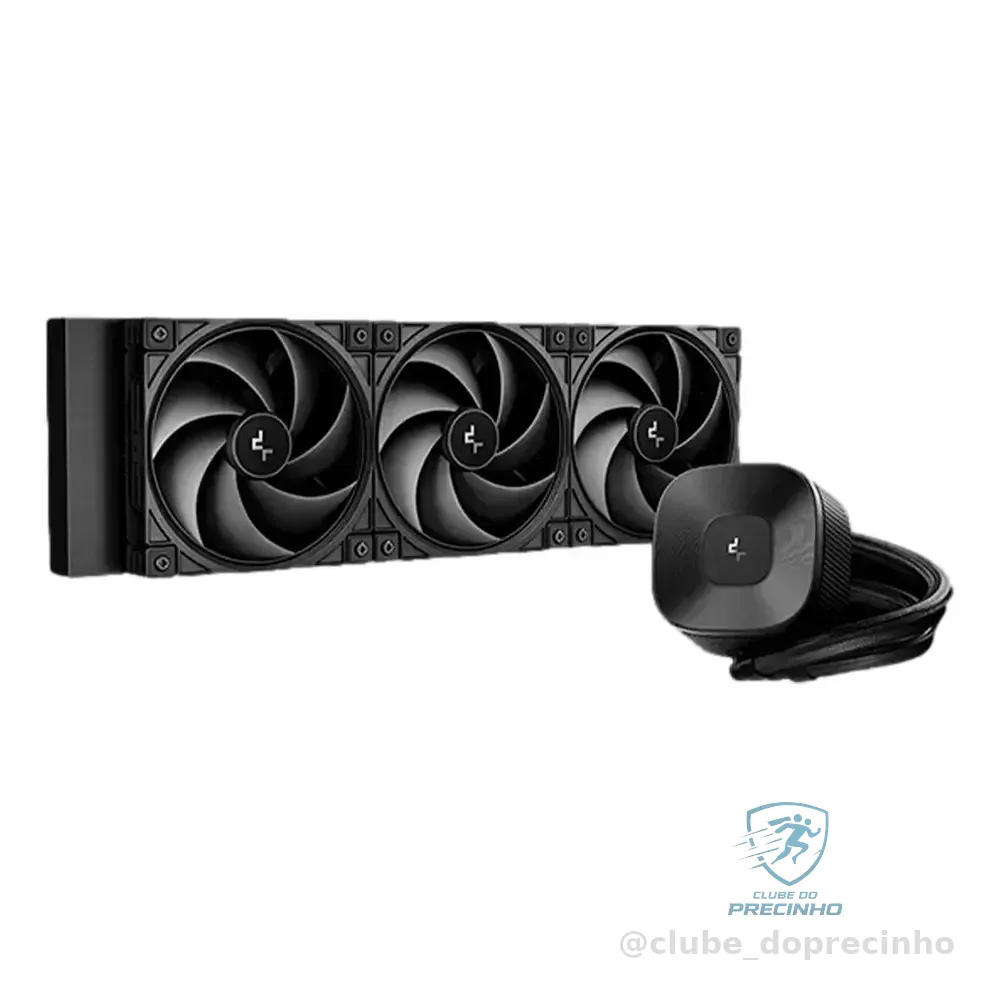 Refrigeração Preta Deepcool Le360 V2 Zero Black 3400 Rpm Preto