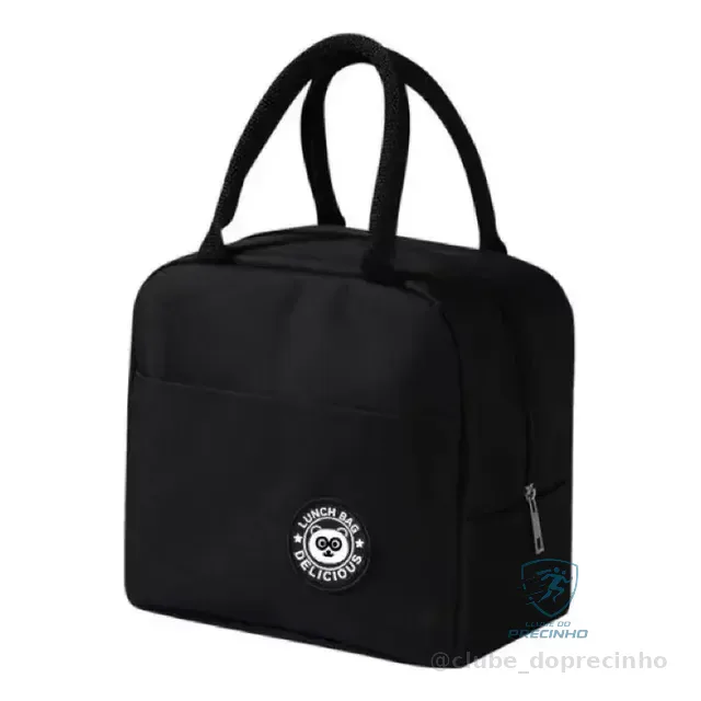 Bolsa Lancheira Térmica Marmita Necessaire  Viagem Escolar