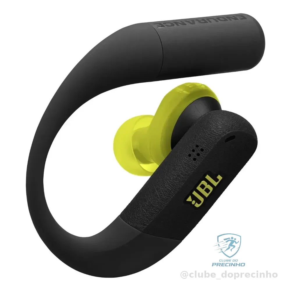 Fone De Ouvido Jbl Bluetooth Sem Fio Endurance Peak 4- Preto Preto