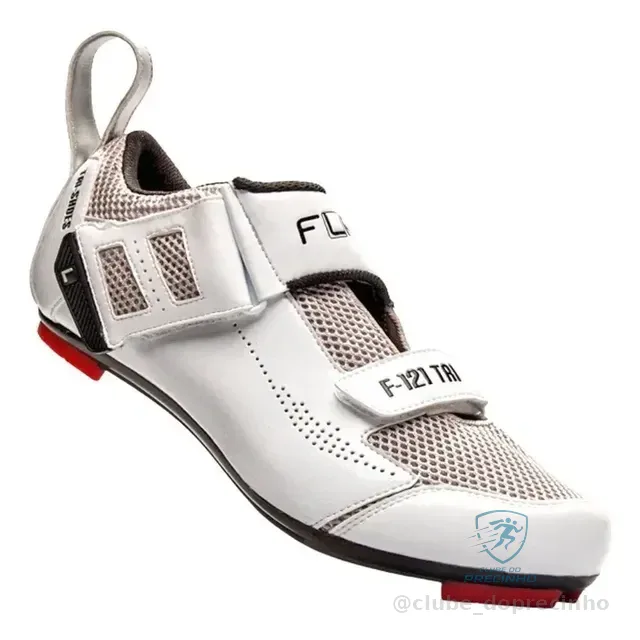 Sapatilha De Ciclismo Flr F-121 Triathlon Branca - 38,39 e 45