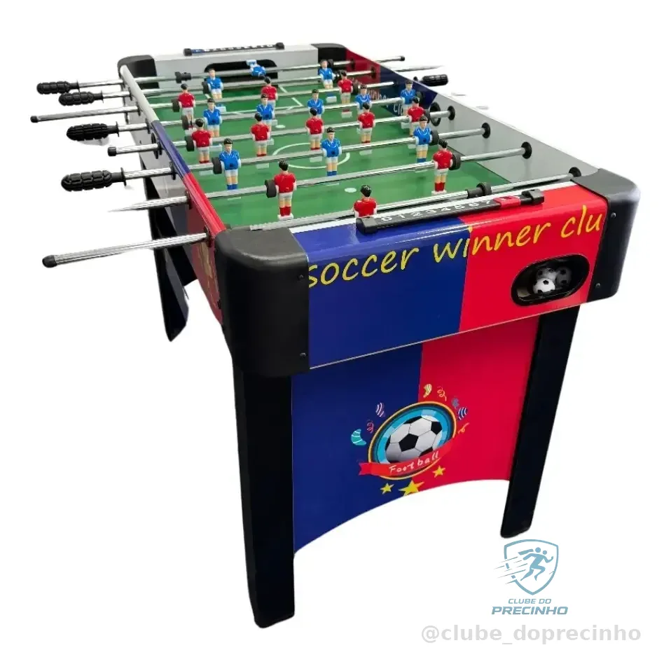Mesa De Pebolim Ahead Sports Totó Jogo Soccer 2 Bolinhas Colorido