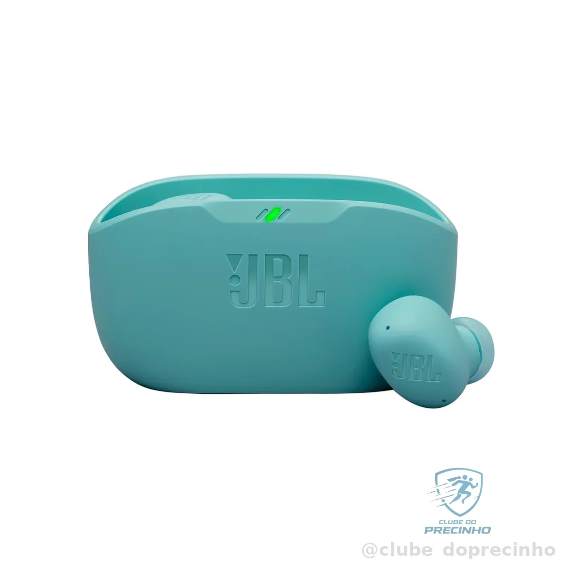 JBL, Fone de Ouvido Sem Fio, Bluetooth, Wave Buds 2, Intra Auricular, Sem Fio, Resistente À Água e Poeira - Azul