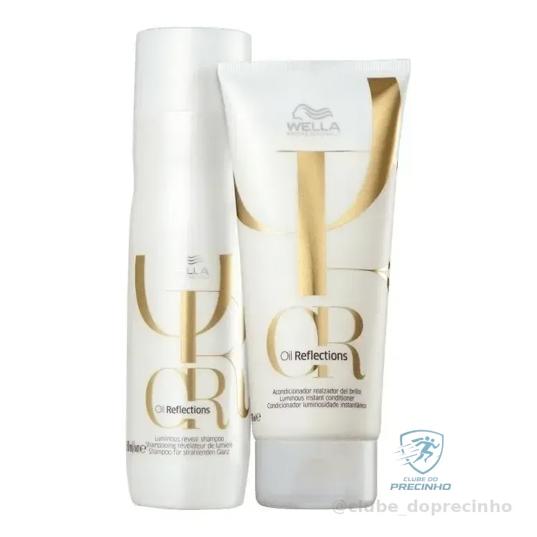 Wella Kit Shampoo Oil Reflections 250 Ml + Cond 200 Ml