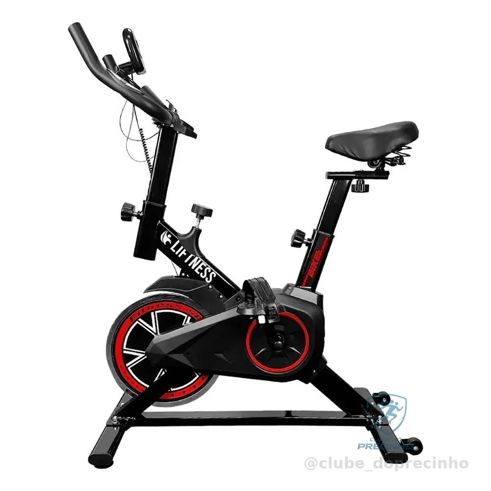 Liftness Bicicleta Ergométrica Liftness Spinning X11 Cor Preto/vermelho