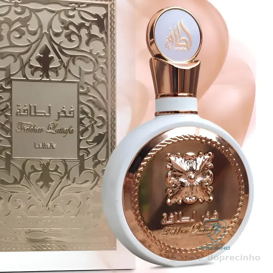 Perfume Árabe Fakhar Rose Lattafa Feminino Edp Lacrado 100ml