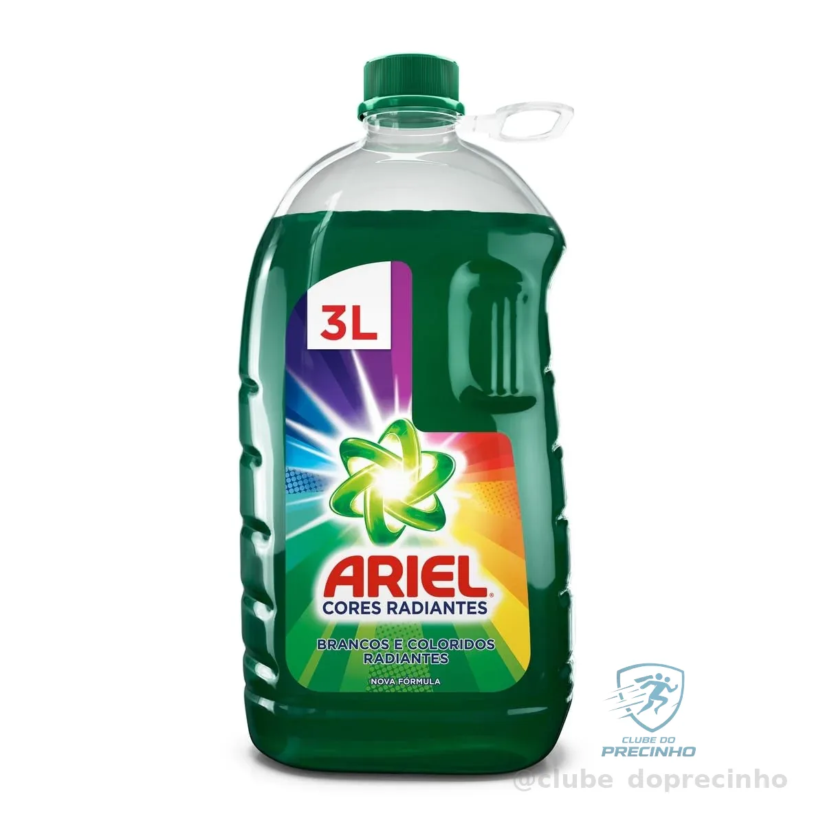 Ariel Sabão Líquido Cores Radiantes 3L