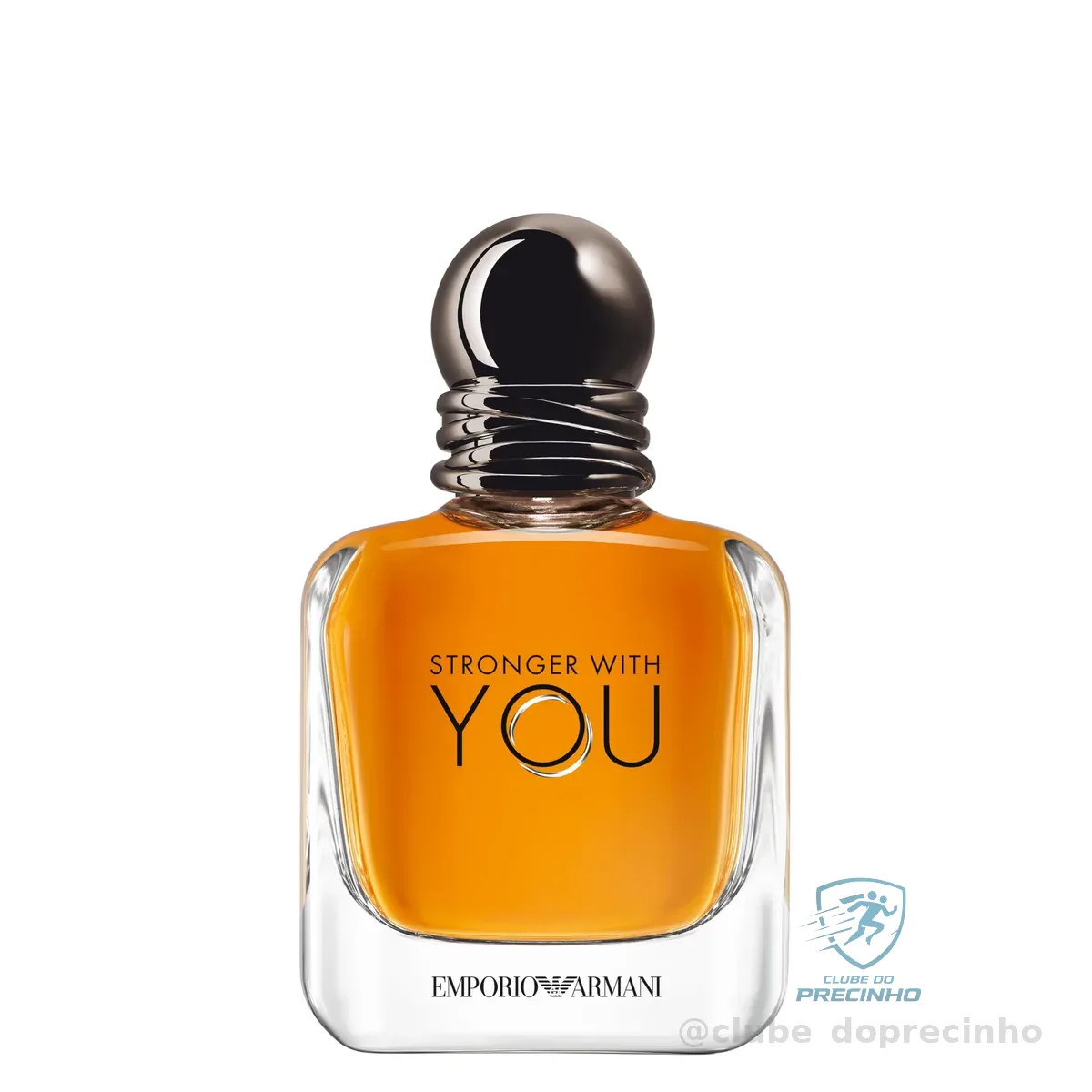 Armani Beauty, Stronger With You Eau de Toilette, Giorgio Armani Perfume Masculino, Fragrância Fougère Amadeirada com Notas Sálvia, Castanha, Baunilha e Lavanda