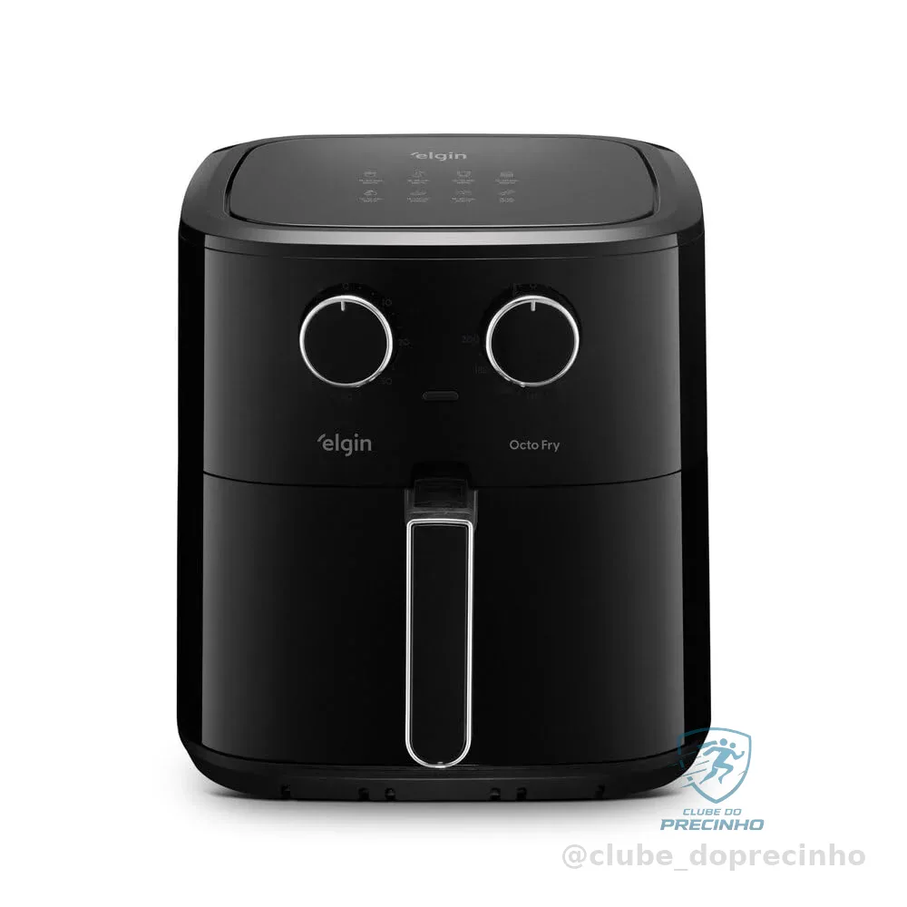 Fritadeira Air Fryer Octo Fry Elgin – 8 Litros 1.800W 220V