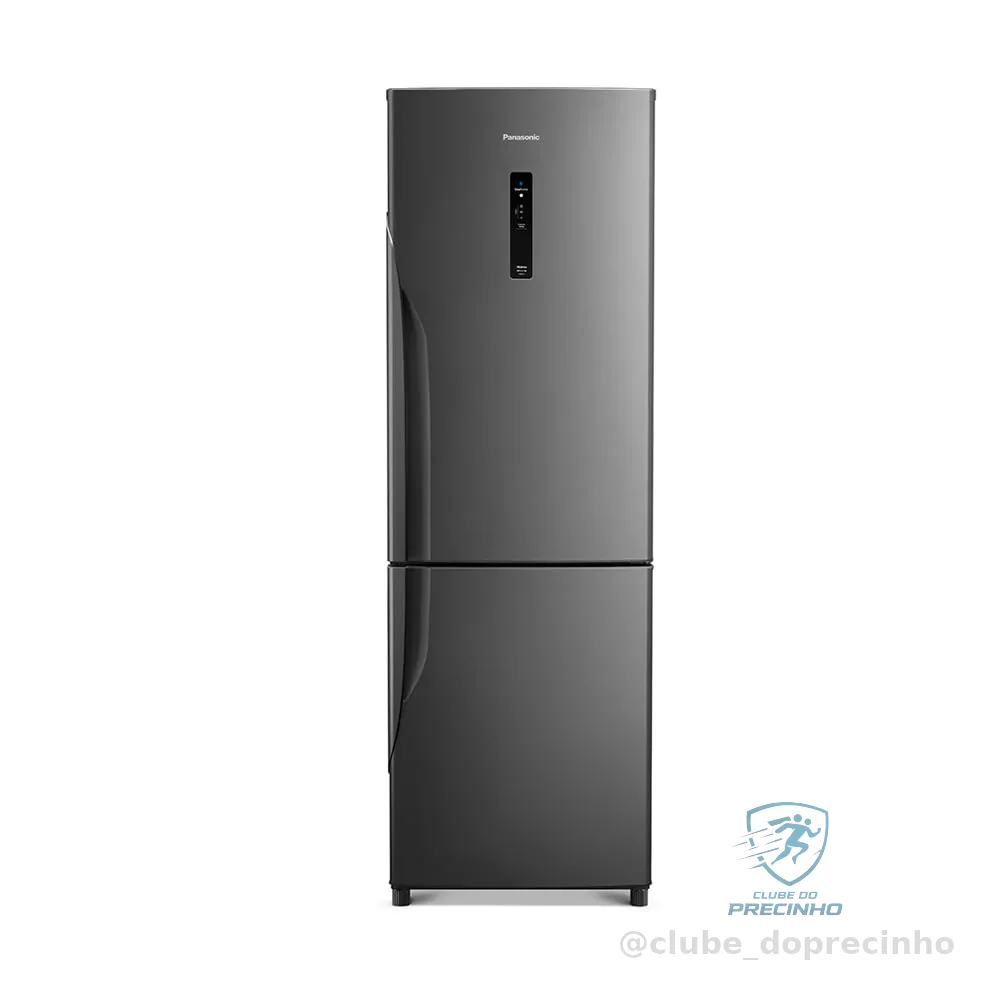 Geladeira Intuitive+ Panasonic BB41 Frost Free Inverter 407L Titânio - NR-BB41PV2T 127V