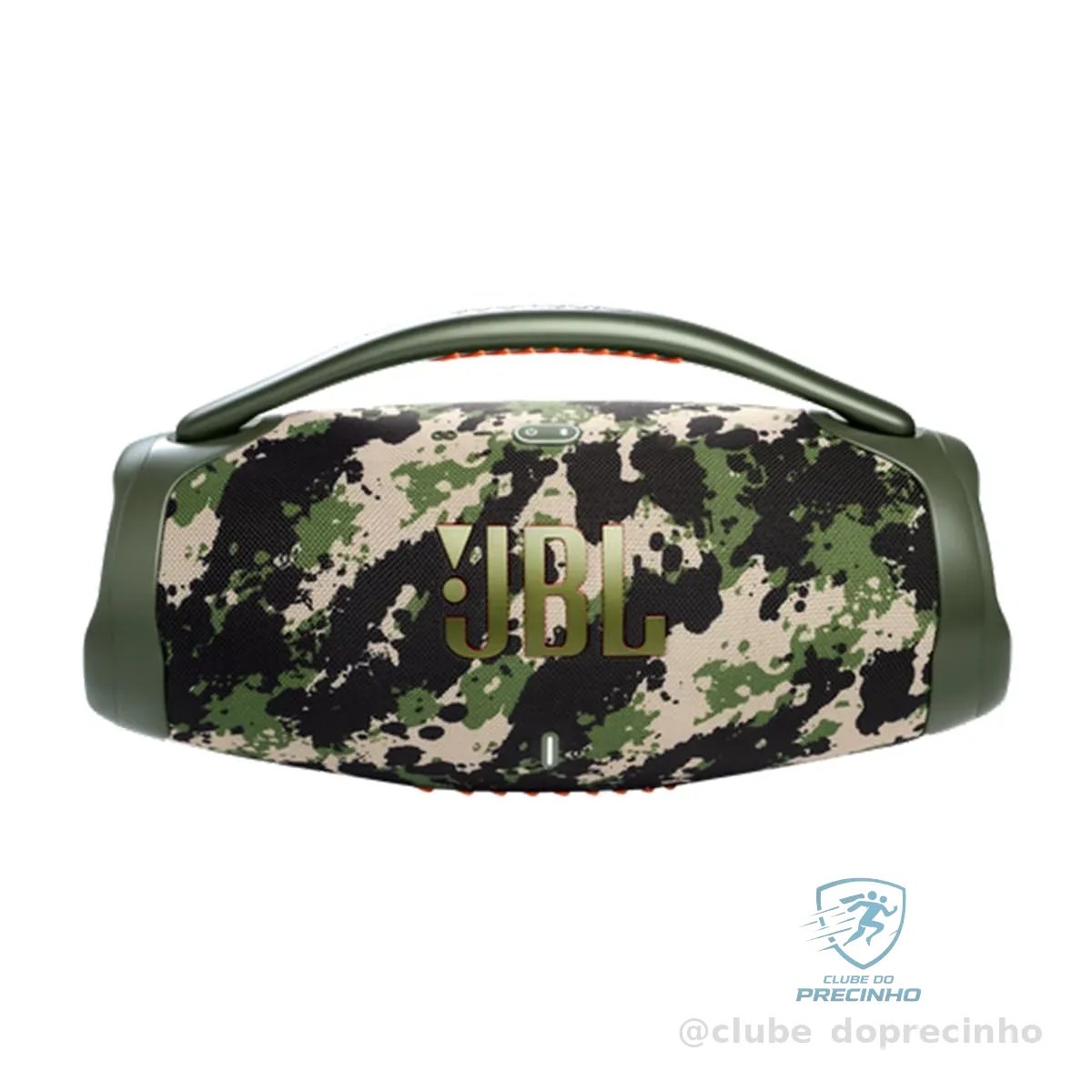 JBL, Caixa de Som, Boombox 3, Bluetooth, À Prova D'água e Poeira - Camuflada