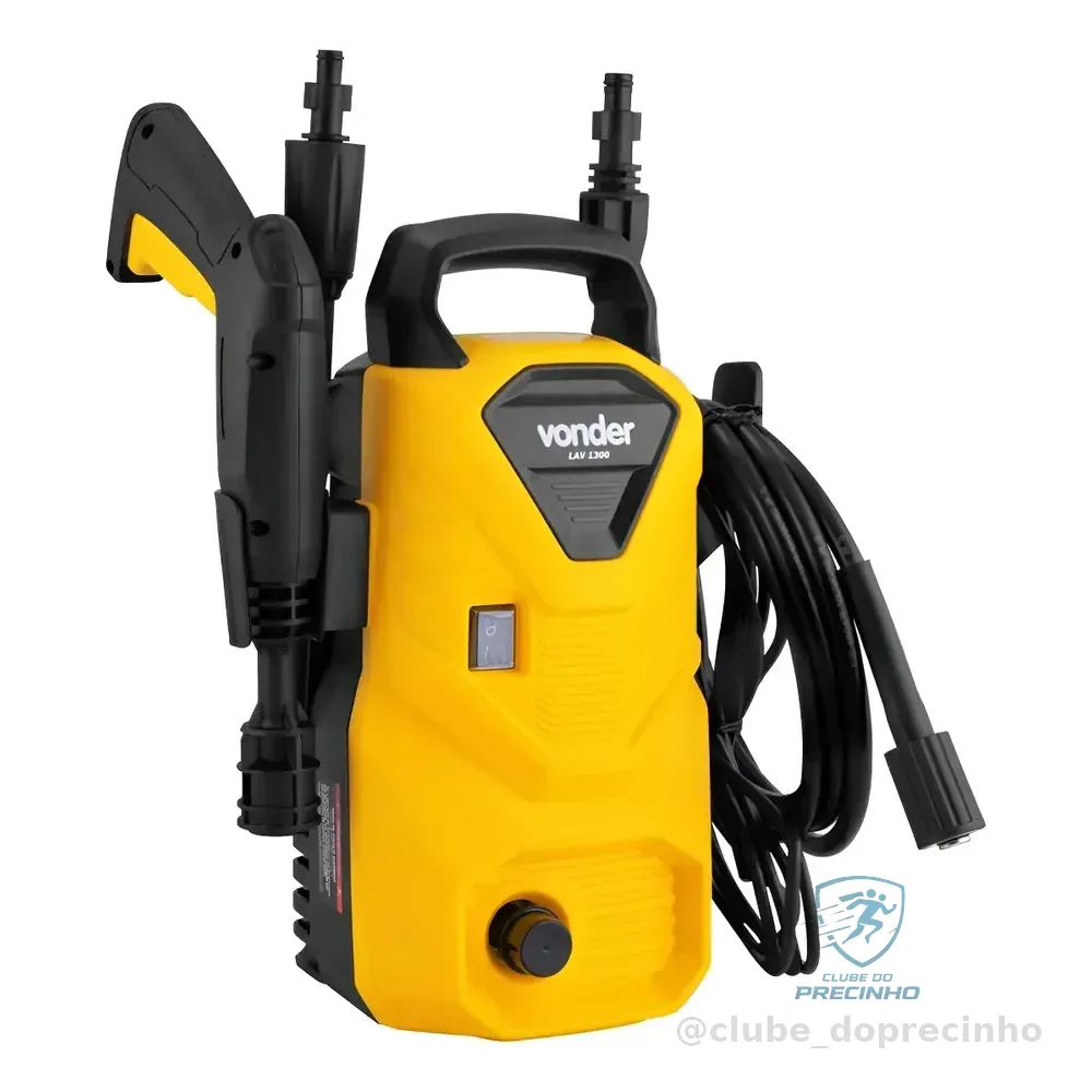 Lavadora Alta Pressão Lav1300 1.300 Lbf/pol² 220 V~ Vonder Amarelo 60 Hz 220v