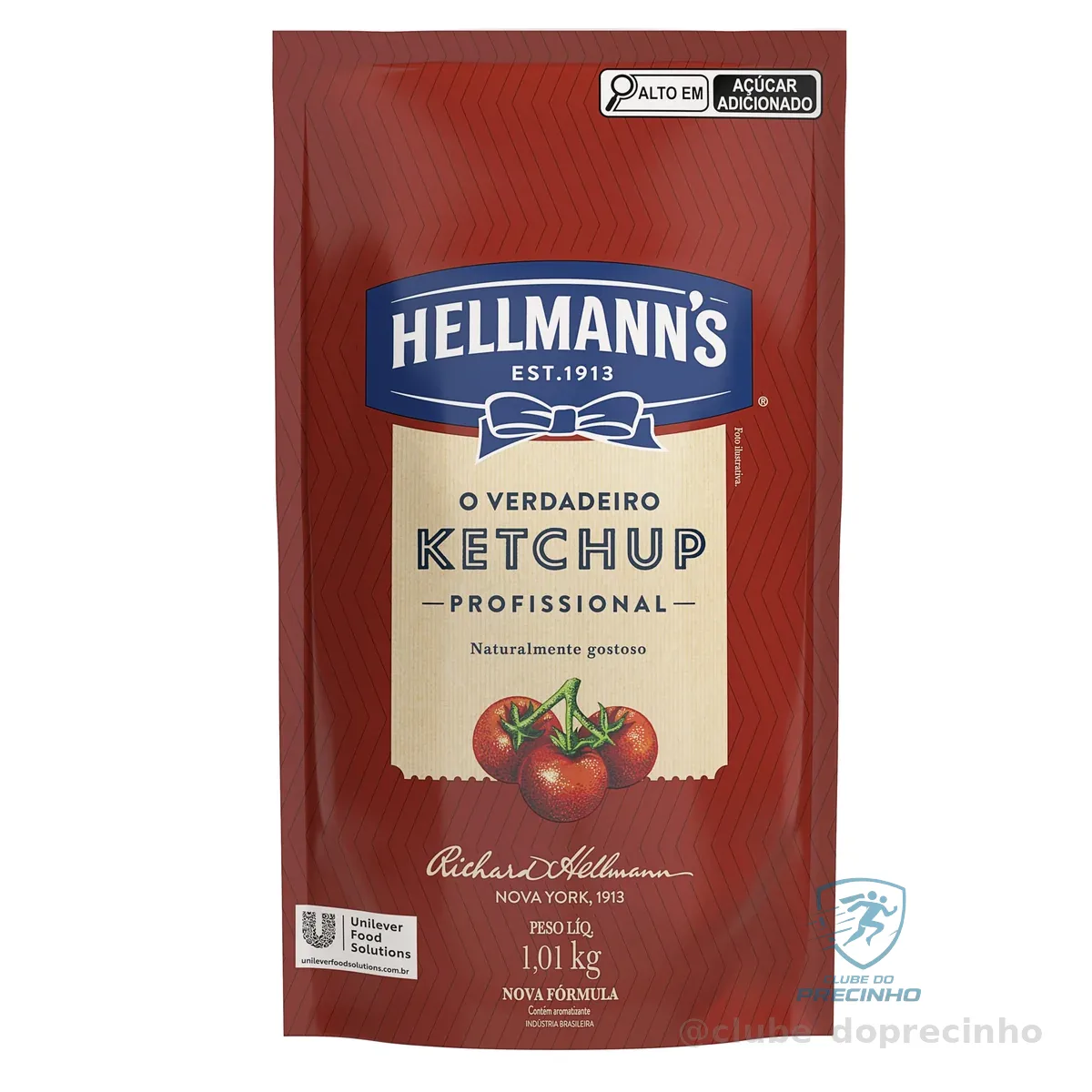 Hellmann'S Profissional Ketchup Doypack 1,01Kg