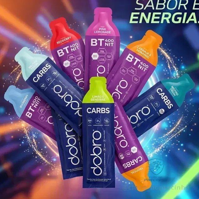 Gel De Carboidrato Dobro Carbs Bt400 - Sortidas - Kit 10 Un