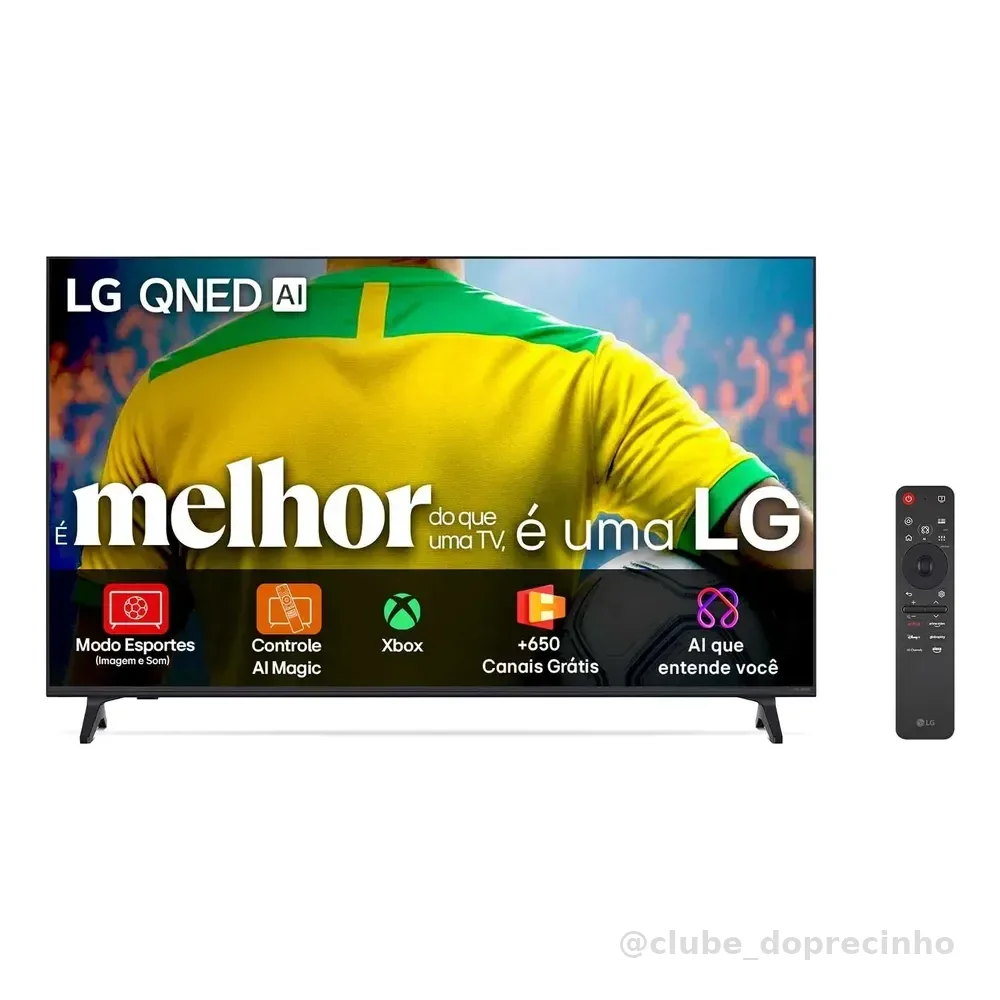 Smart Tv 4k 86" LG Qned73 Portal De Games Processador Ai 7