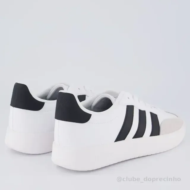 Tênis adidas Barreda Branco Cinza E Preto