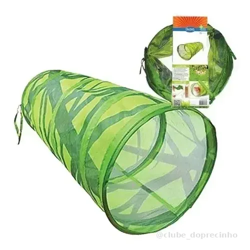 Brinquedo Para Gatos Túnel Fun Chalesco Verde