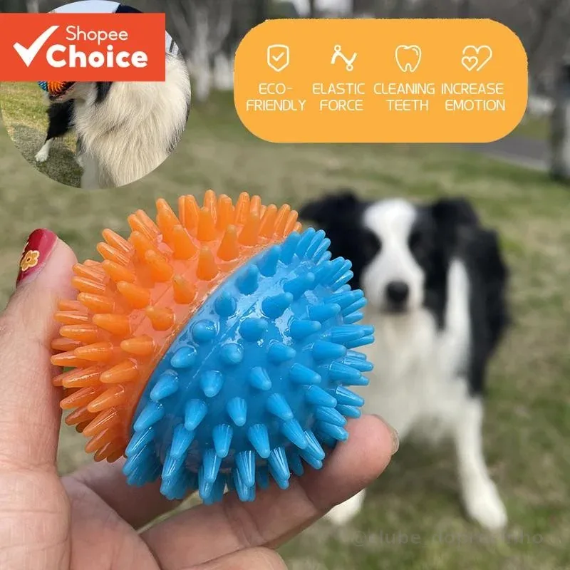 Pet Resistência À Mordida De Cão De Brinquedo Cor Aleatória