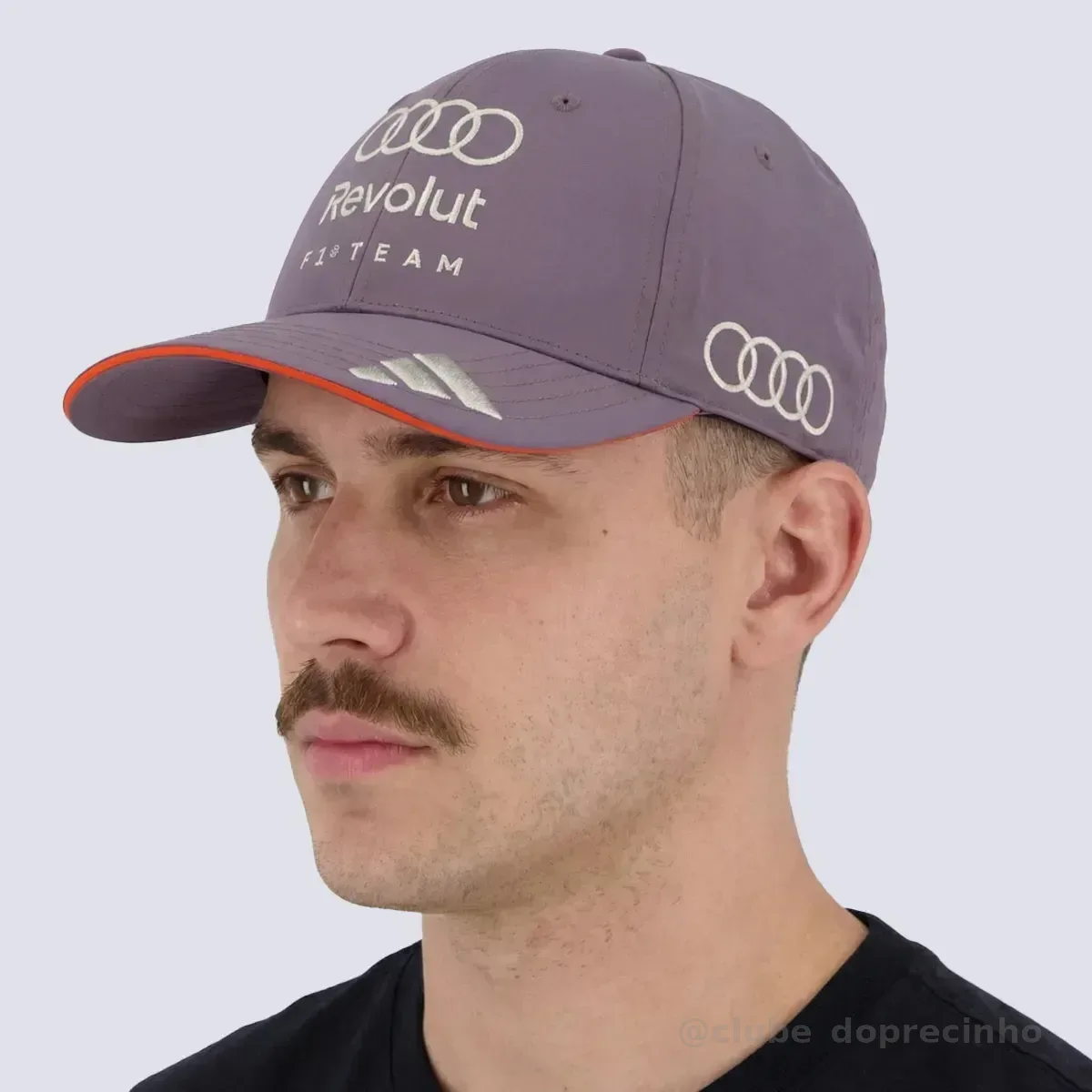 Boné adidas Audi F1 Team Bb Cinza Cinza Único