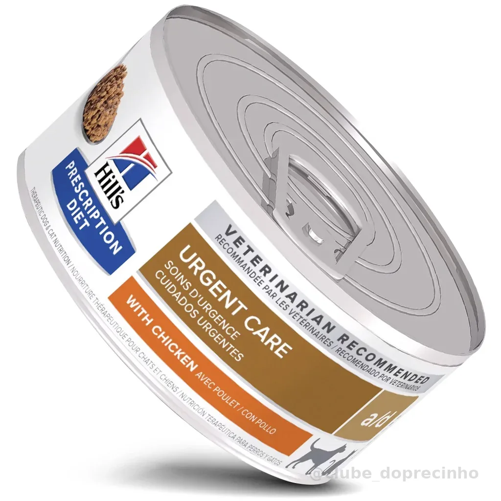 Ração Úmida Hills Prescription Diet A/D Cuidados Críticos para Cães e Gatos - 156g