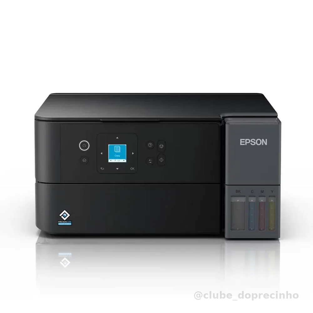 Impressora Multifuncional Tanque de Tinta EcoTank L4360 Wi-Fi Colorida Epson