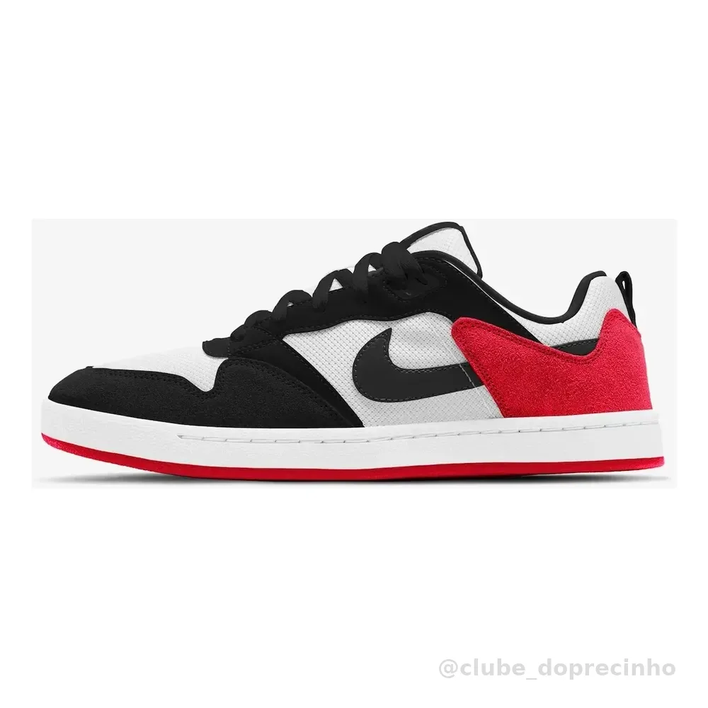 Tênis Nike Sb Alleyoop Masculino Branco/preto 41 Br