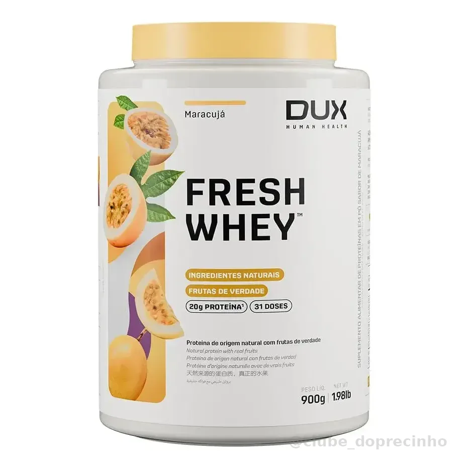 Fresh Whey + Saudável Dux Nutrition 900g - Sabores Sabor Maracujá