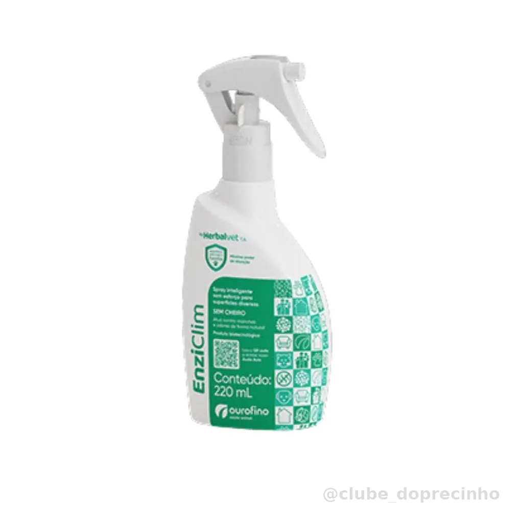 Eliminador de Odores Enziclim 220ml Ouro Fino Herbalvet