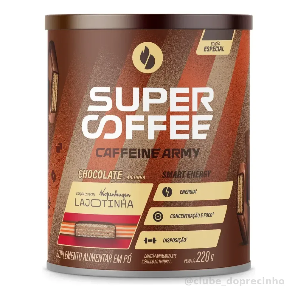 Supercoffee Lajotinha Classic Size 220g Caffeine Army Chocolate