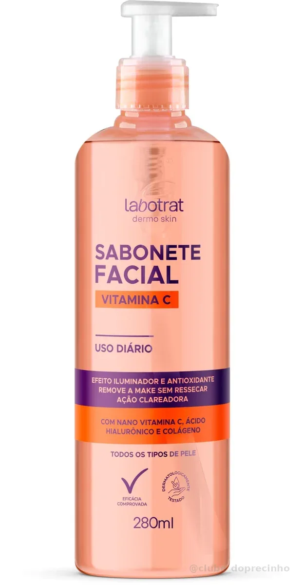 Dermo Skin – Sabonete Facial Vitamina C 280ml