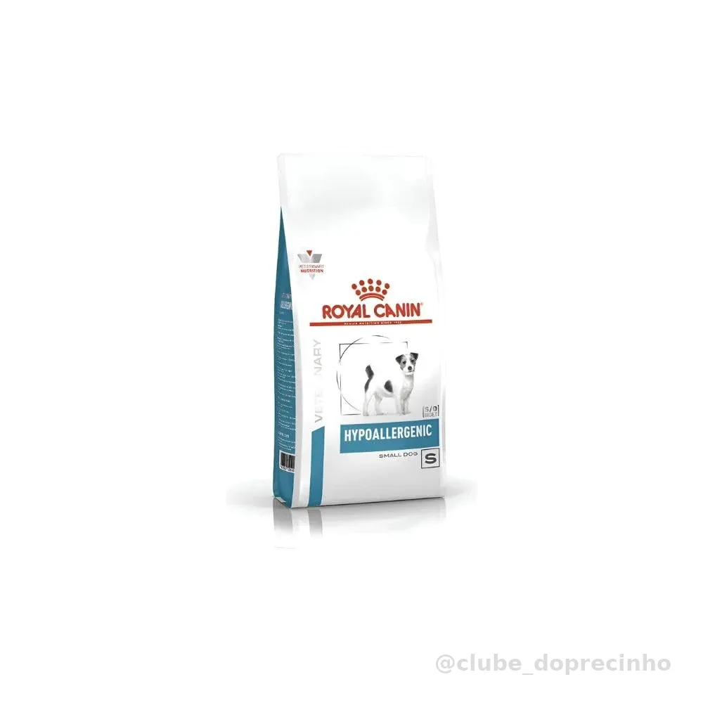 ROYAL CANIN Ração Veterinary Hypoallergenic Small, Cães Adultos 2kg
