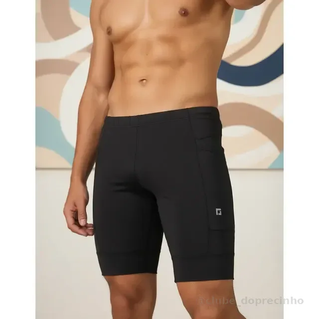 Shorts  Compressão De Corrida Masculino C/ Bolsos Promoção