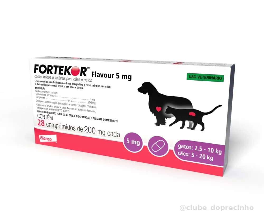 Fortekor Flavour 5mg Elanco