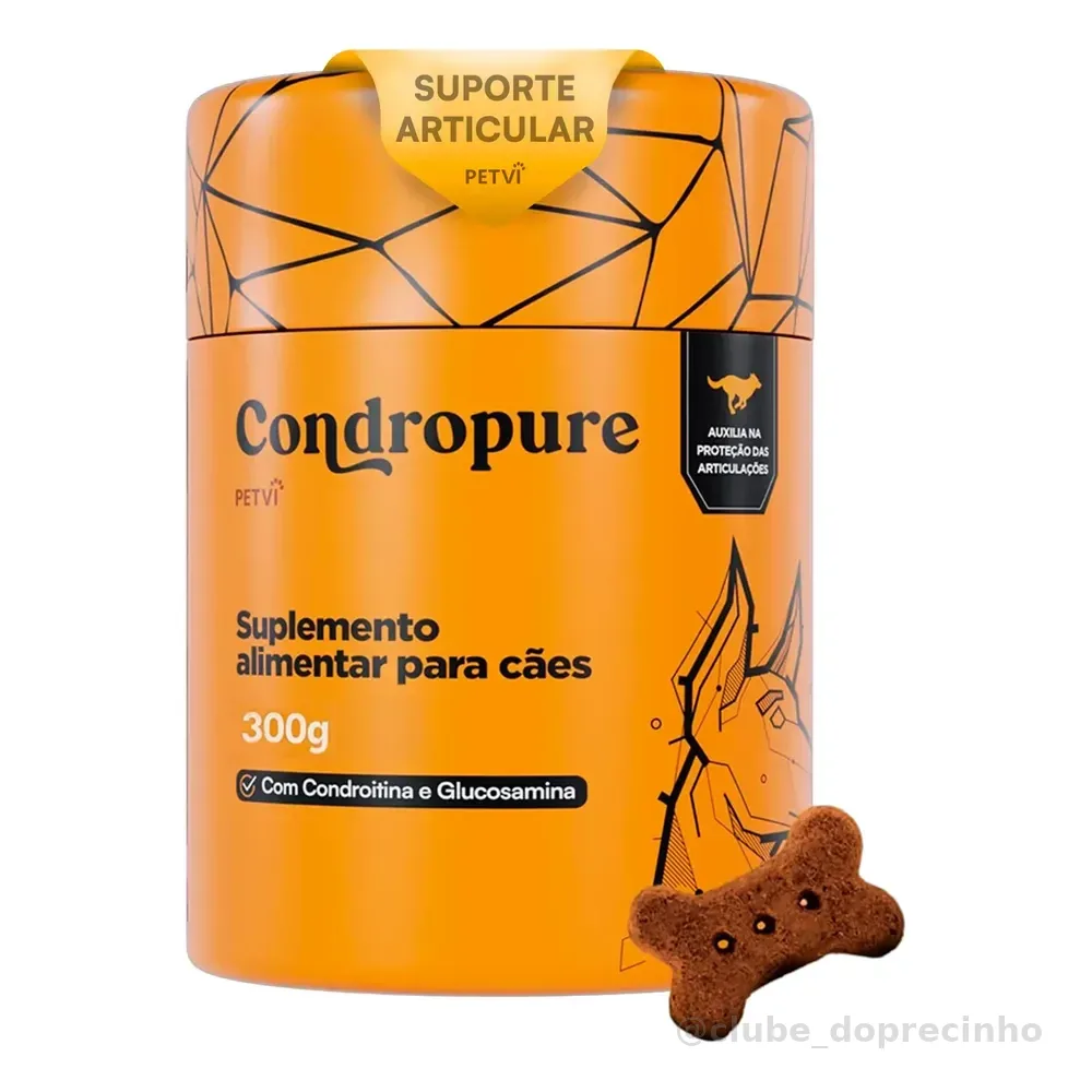 Suplemento Para Cães Condropure Condroitina E Glucosamina
