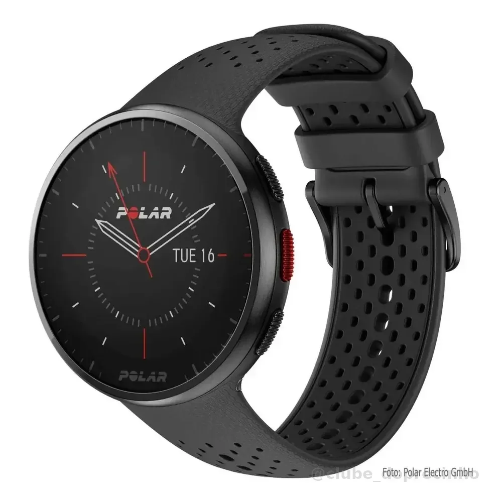 Relógio Esportivo com GPS Avançado Polar Pacer Pro Carbon Gray