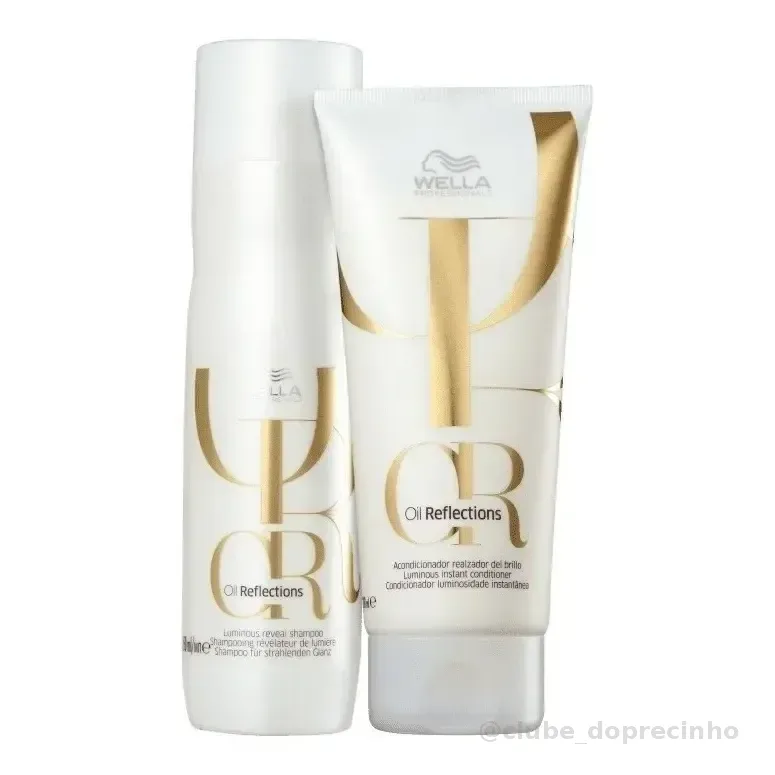 Wella Kit Shampoo Oil Reflections 250 Ml + Cond 200 Ml