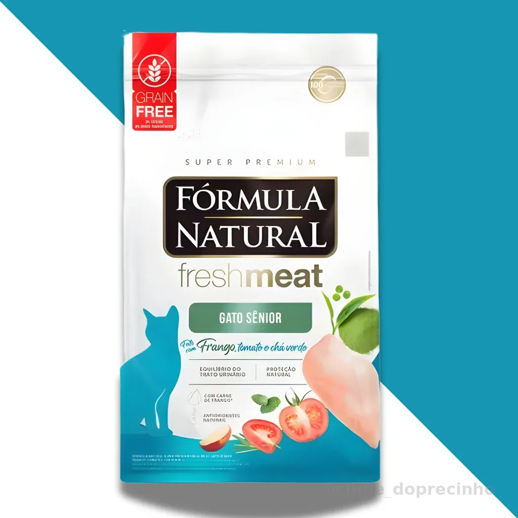 Ração Formula natural Fresh meat Gato Senior 10Kg - Adimax