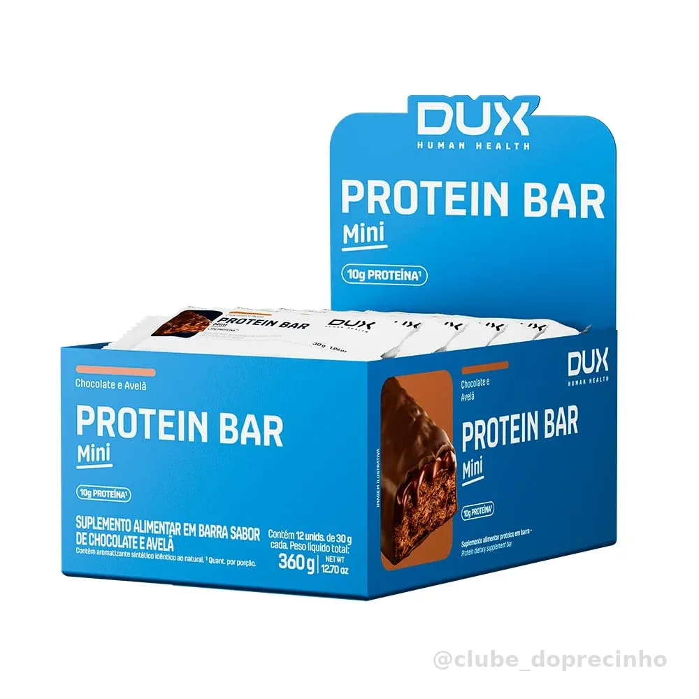 Dux - Protein Bar Mini - Chocolate e Avelã 30g