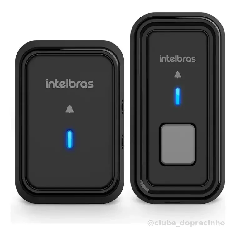 Campainha Sem Fio Intelbras CIB 101 Preta