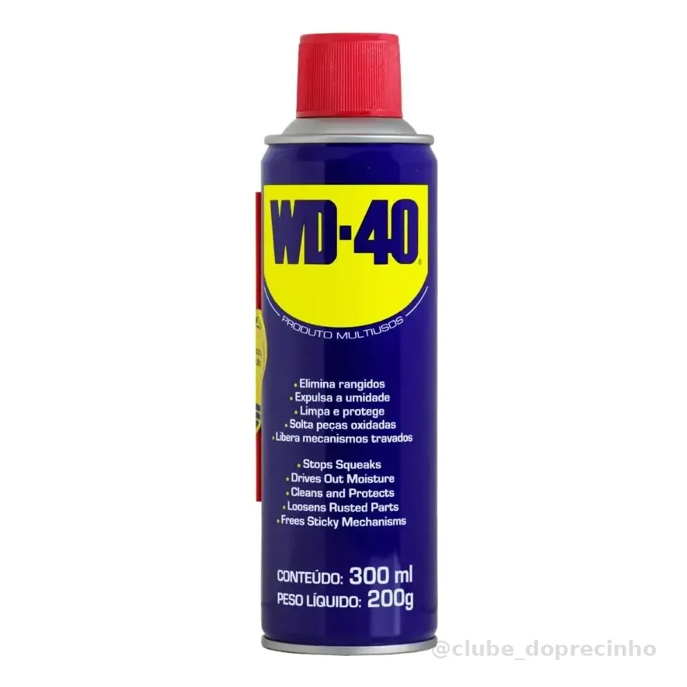 Wd40 Spray Multiusos Desengripa Lubrifica 300ml Azul