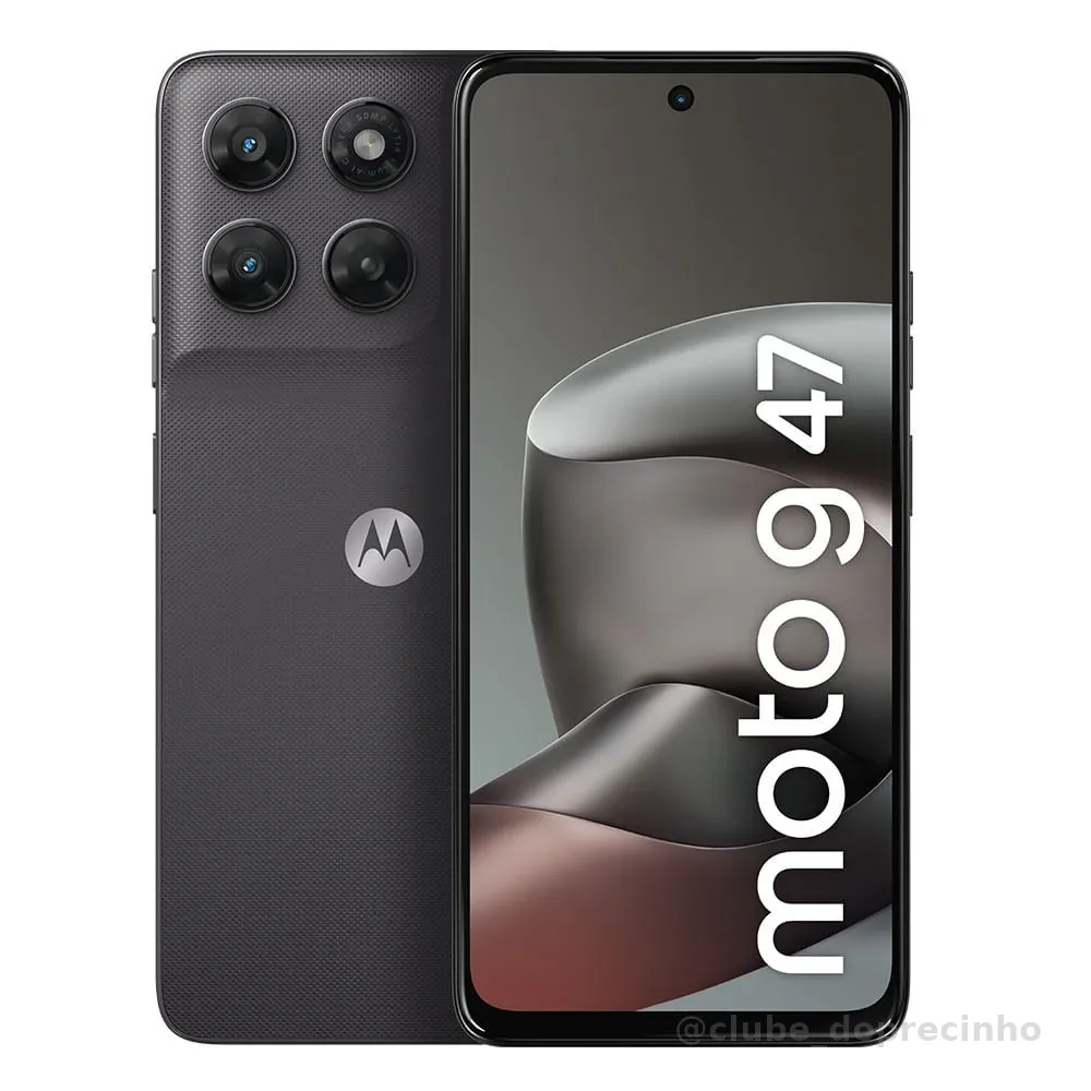 Smartphones Motorola Moto G47 5G - 128GB 12GB (4GB RAM+8GB RAM Boost), câmera 50 MP Sony LYTIA 600, Tela 6.7" FHD+ 120hz