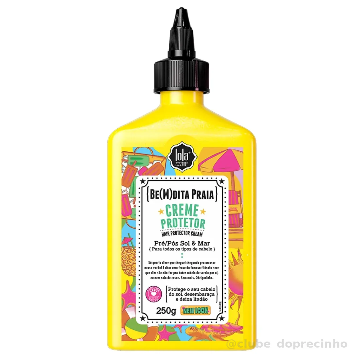 Bem dita Praia, Creme protetor, Lola Cosmetics