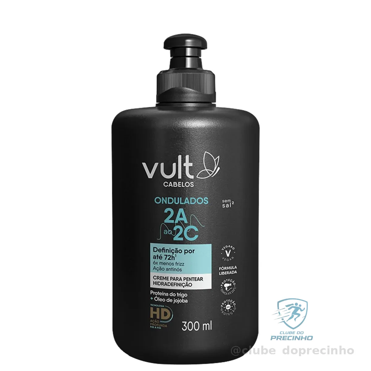 Vult Cabelos Ondulados Creme de Pentear Hidradefinição 300ml